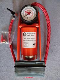 POMPA A PEDALE 7 BAR CON ADATTATORI (NUOVA)