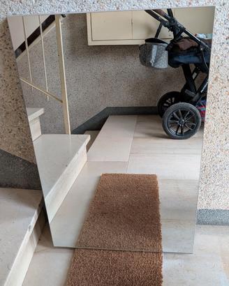 Specchio rettangolare moderno 78x50 cm – minimal