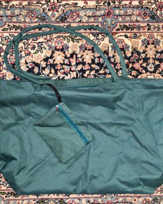 Borsa Tote Bag verde acqua