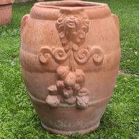 Orcio vaso artigianale terracotta