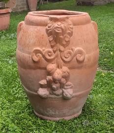 Orcio vaso artigianale terracotta