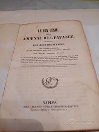 Antico Le Bon Genie Petit Journal De L'Enfance