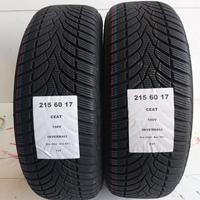 2 gomme 215 60 17 ceat a737