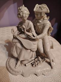 Statuina in ceramica Capodimonte