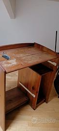 Mobile legno pc stampante