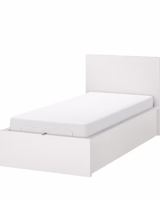letto singolo MALM IKEA  90X200