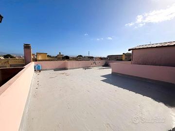 Quartu trilocale con terrazza sovrastante