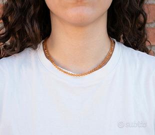Collana Swarovski - oro 18k