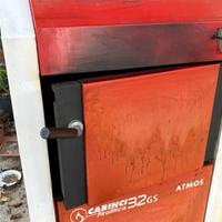 Biomassa stufa caldaia legna Carinci 32 GS puffer