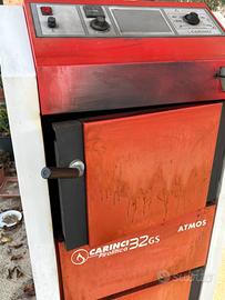 Biomassa stufa caldaia legna Carinci 32 GS puffer
