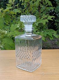 Bottiglia Decanter Vintage Whisky e Liquori Vetro