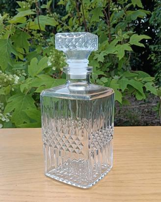 Bottiglia Decanter Vintage Whisky e Liquori Vetro