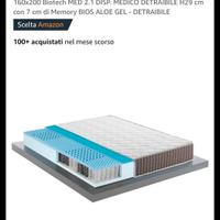  materasso nuovo ancora imballato 