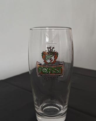 Set 6 Bicchieri Birra Forst Vintage Biconico 0,2L