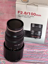 Samyang 100mm f2.8 per Sony E
