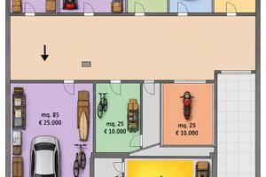 Posti auto a Lineri