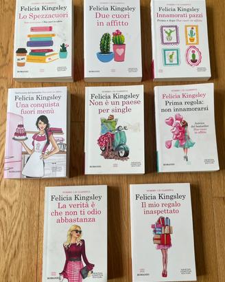 8 libri Felicia Kingsley