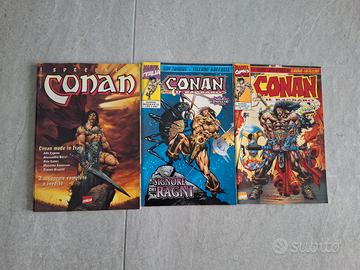 lotto 3 fumetti Conan il Barbaro. collezione. 
