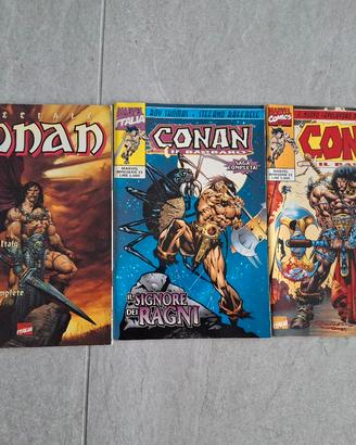 lotto 3 fumetti Conan il Barbaro. collezione. 