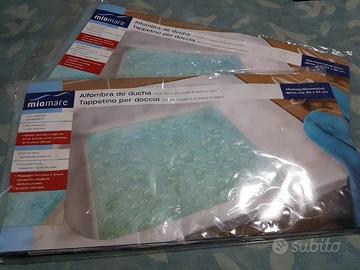 2 tappetini per doccia antiscivolo