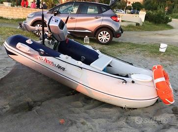 Gommone tender Honwave 250 cm pagliolato alluminio