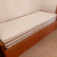 Materasso singolo con o senza struttura letto