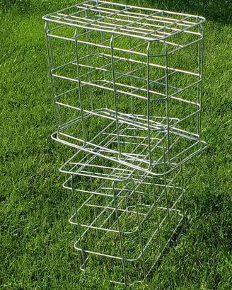 Antice Ceste in Ferro x Bottiglie Sedie Giardino
