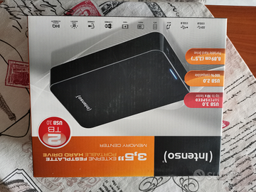 HD intenso 3,5 pollici 2 TB sata3 in box
