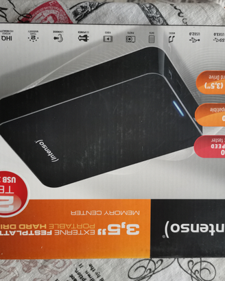 HD intenso 3,5 pollici 2 TB sata3 in box