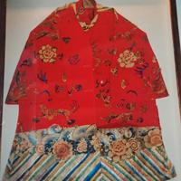 Abito cinese di corte della dinastia Qing , circa