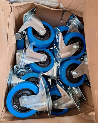 Ruote industriali professionali tipo "Blue Wheel"