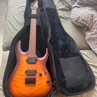 Ibanez RGA42FM-DEF + custodia per chitarra + suppo