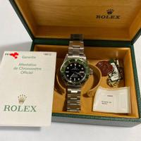 Rolex submariner 16610lv(ghiera verde)