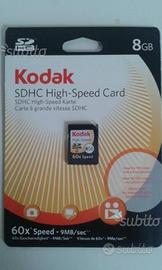 Scheda SD Kodak SDHC HIGH-SPEED CARD 8GB