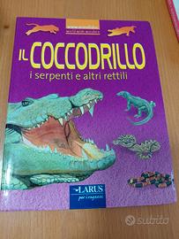 libro sui coccodrilli serpenti e rettili