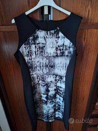 Vestito donna smanicato tg 42 ved.misure in descr.