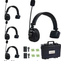 4 cuffie wifi con solenziamento da cameramen