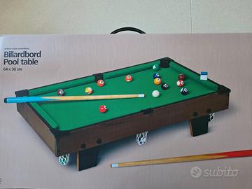 Biliardo da tavolo portatile