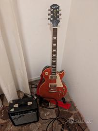 Chitarra Epiphone Les Paul Standard + ampli Fender