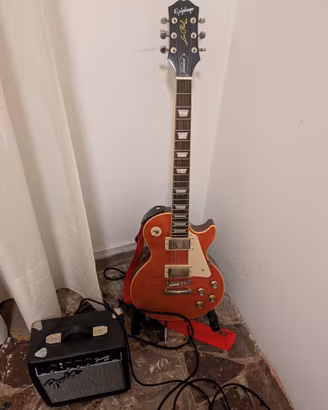 Chitarra Epiphone Les Paul Standard + ampli Fender
