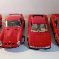 Bburago modelli scala 1/18 – Lotto 8 automobili pe