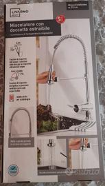 miscelatore con doccetta estraibile 