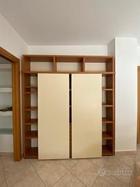 PARETE ATTREZZATA E MOBILE PORTA TV POLIFORM