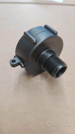 Adattatore cisterna IBC 1000 litri da S60 a 3/4