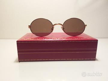 Cartier occhiali "sorbonne" 53/22 n.o.s vintage