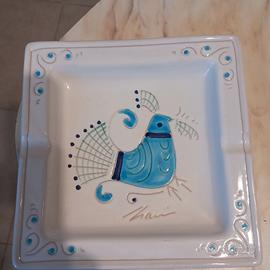 Posacenere ceramica sarda Luigi Nioi Italy