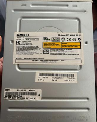 Lettore CD-ROM interno Samsung 52x IDE