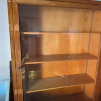 MOBILI ANTICHI CREDENZA VETRINETTA TAVOLO