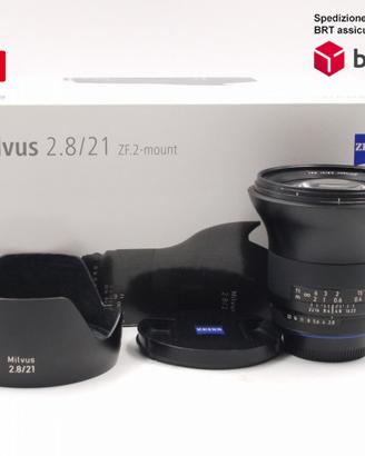Zeiss Milvus 21 F2.8 (Nikon)