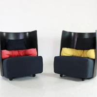 Poltrona Campiello 880 vintage (anni '80) Zanotta